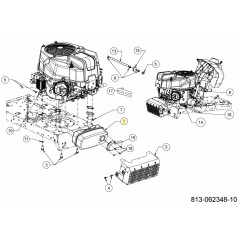 SILENCIADOR: 679cc ZONG: CARBURADOR: RZT 751-15807C ORIGINAL MTD | NewgardenParts.com