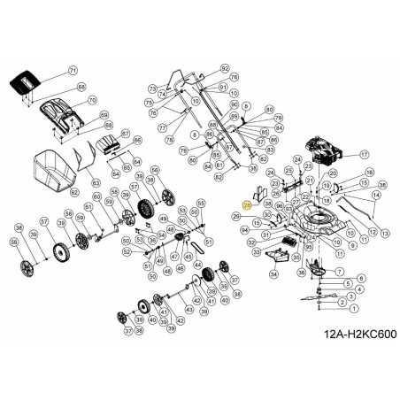 Bouchon de paillis 092.70.013 ORIGINAL MTD | NewgardenParts.com
