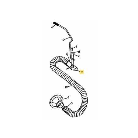 TUBO DELL'UGELLO 731-1524 ORIGINALE MTD | NewgardenParts.com