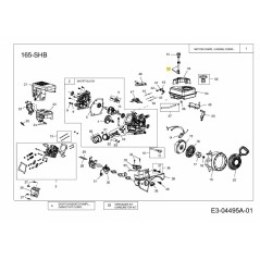 ÖLEINFÜLLROHR-BAUGRUPPE 14313- 751-11913 ORIGINAL MTD