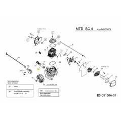 TUBE DIP STICK 753-05909 ORIGINAL MTD