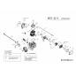 ASTA DI CONTROLLO DEL TUBO 753-05909 ORIGINALE MTD