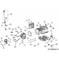 TUBO DE LLENADO DE ACEITE 731-10878 ORIGINAL MTD | NewgardenParts.com