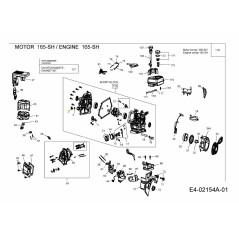 CONJUNTO DE TAPÓN DE LLENADO DE ACEITE 751-10669 ORIGINAL MTD