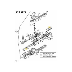 PARAOLIO 3/4 DI 721-0179 ORIGINALE MTD