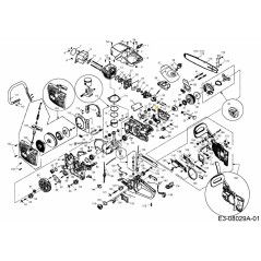 Tuyau d'huile 092.63.265 Original MTD | NewgardenParts.com