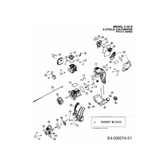 Oil drain plug 753-05408 ORIGINAL MTD | NewgardenParts.com