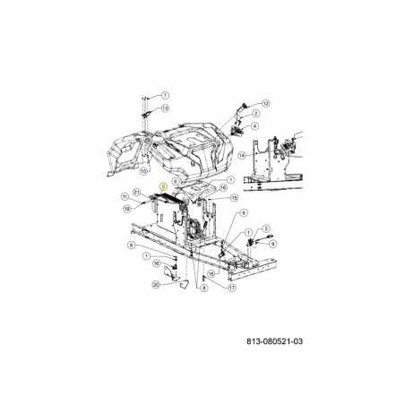 PANEL ASM MOTOR CONTROL 625-08977 ORIGINAL MTD | NewgardenParts.com