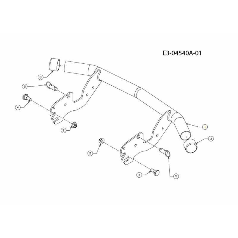 TUBO PARAURTI 683-04219B ORIGINALE MTD TUBO PARAURTI 683-04219B ORIGINALE MTD