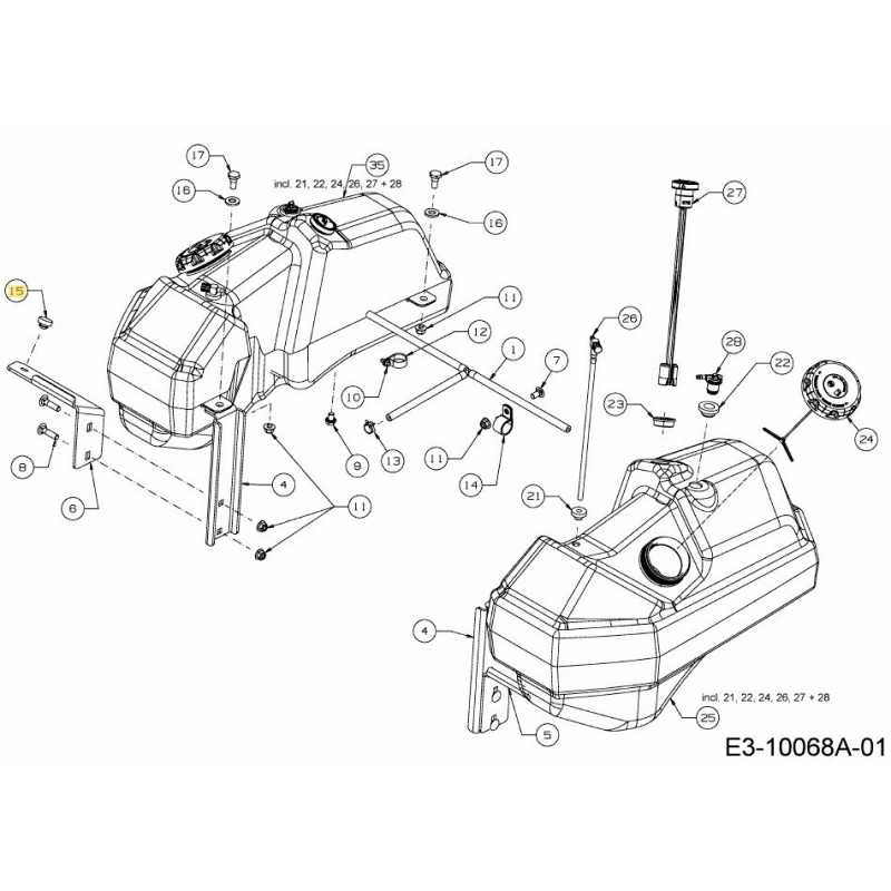 AMORTISSEUR 735-05058 ORIGINAL MTD