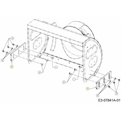 ZAPATO - SLIDE AZUL POLY 731-07032 ORIGINAL MTD | NewgardenParts.com
