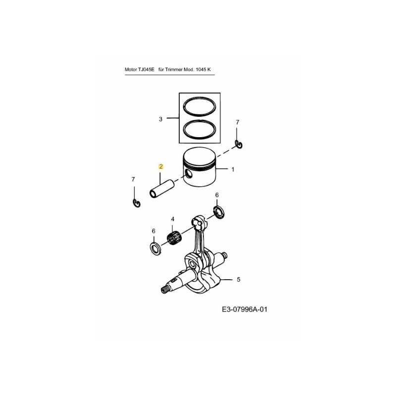 Kolbenbolzen KM-016201 Original MTD