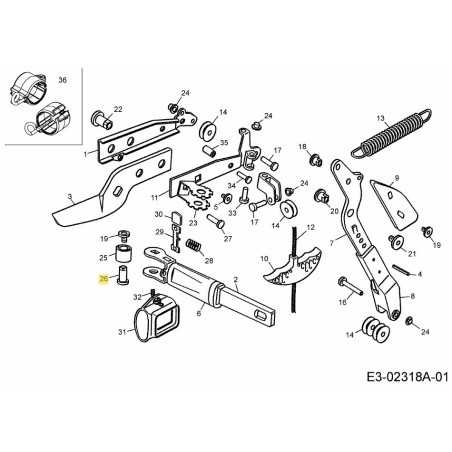 ADAPTATEUR DE JOINT 7200200 ORIGINAL MTD | NewgardenParts.com