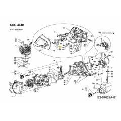 Getriebeblock, Abdeckung SG-2044500 Original MTD | NewgardenParts.com