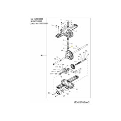 INGRESSO PIGNONE 14T 717-1464 ORIGINALE MTD