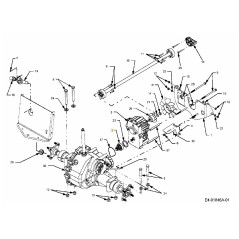PIGNONE 13 DENTI 617-3002 ORIGINALE MTD