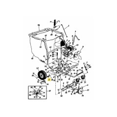 PIGNON D'ENTRAÎNEMENT 748-0288 ORIGINAL MTD | NewgardenParts.com