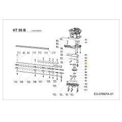 ALBERO DEL CAMBIO SG-2072706 ORIGINALE MTD | NewgardenParts.com