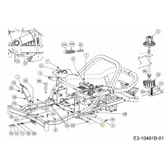 PERNO A FORCELLA .50 X 2.5 711-04007A ORIGINALE MTD | NewgardenParts.com