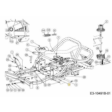 Axe de chape .50 x 2.5 711-04007A ORIGINAL MTD | NewgardenParts.com