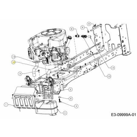 TUBO SCAR SINISTRO 603CC KAWI TWIN 751-14535 ORIGINALE MTD | NewgardenParts.com