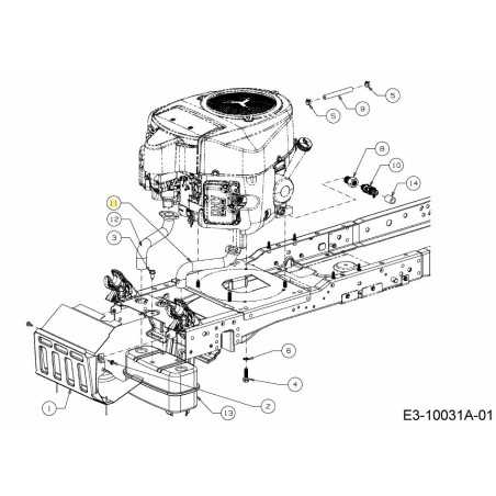 TUBO SCAR SINISTRO 726CC KAWI TWIN 751-14481 ORIGINALE MTD | NewgardenParts.com