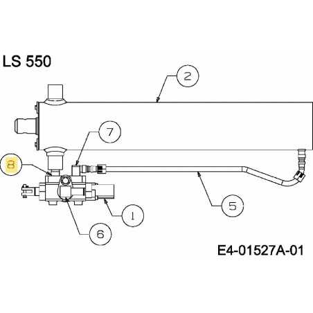 TUYAU : NIP : 1/2-14 NPTF x 1,89 LG 737-0238 ORIGINAL MTD | NewgardenParts.com