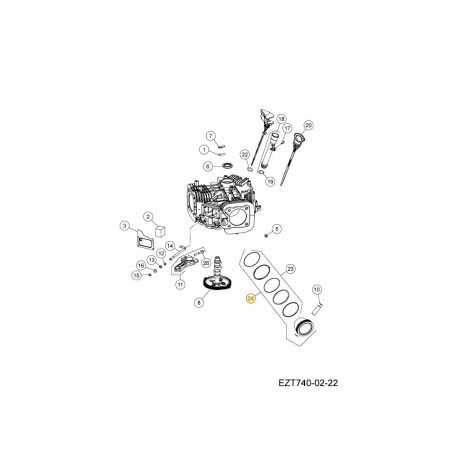 PISTON KIT, 747CC (STD) KH-005345 ORIGINAL MTD | NewgardenParts.com