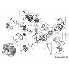 Piston assembly 092.63.606 ORIGINAL MTD | NewgardenParts.com