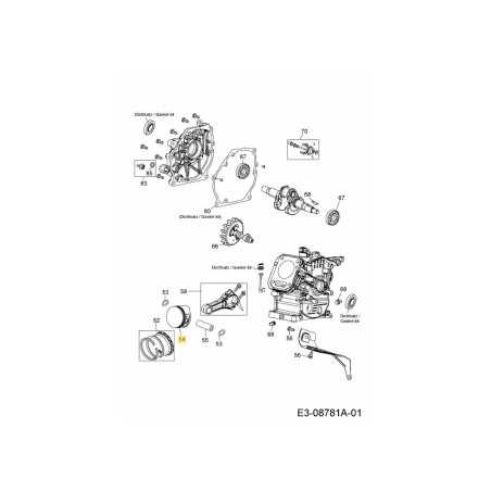 Piston assembly 751-14318 ORIGINAL MTD | NewgardenParts.com