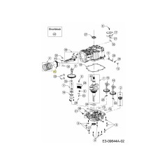 Ensemble piston 751-14905 ORIGINAL MTD | NewgardenParts.com