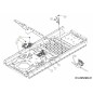 Kennzeichenhalter links 703-09744-CY Original Montiert