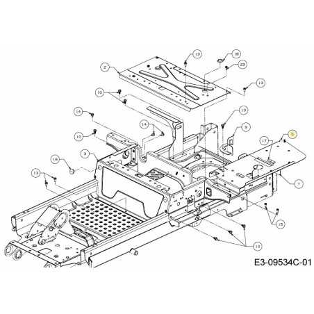 SUPPORT DE RÉSERVOIR DE CARBURANT GAUCHE 703-10142B-S ORIGINAL MTD | NewgardenParts.com