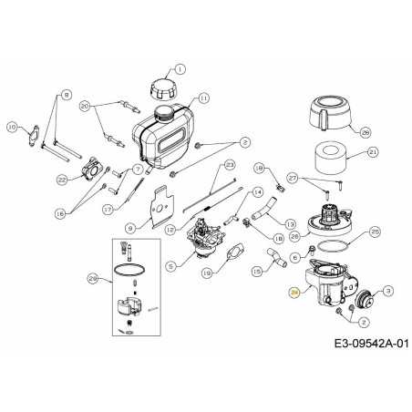 PLEN BASE LUFTFILTER 731-11696 ORIGINAL MTD | NewgardenParts.com