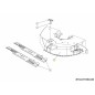 TAPPO ASM PACCIAME 42" 631-08155 ORIGINALE MTD