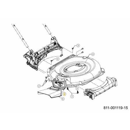 TAPPO PACCIAME INCERNIERA 687-06029 ORIGINALE MTD | NewgardenParts.com