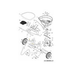 Bouchon AF-49449 d'origine MTD | NewgardenParts.com