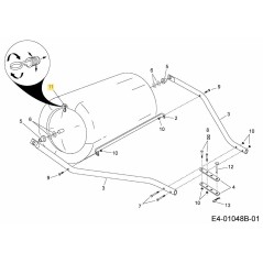 Bouchon AF-49467 d'origine MTD | NewgardenParts.com