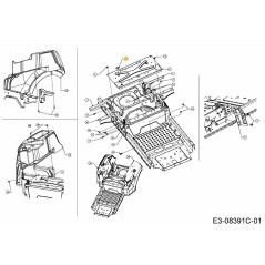 PLUG:BUT:1.02 HOLE 726-3045A ORIGINAL MTD | NewgardenParts.com