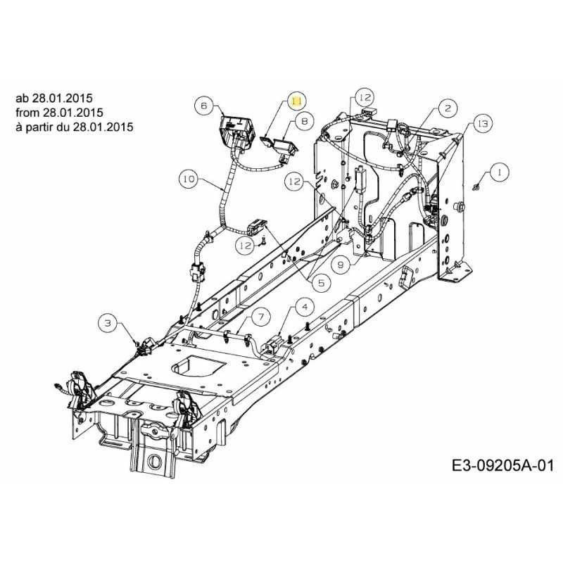 PRESA DI FORZA PLUG DASH MAN 731-10634 ORIGINALE MTD