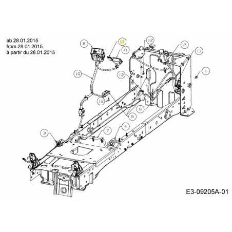 PRESA DI FORZA PLUG DASH MAN 731-10634 ORIGINALE MTD | NewgardenParts.com