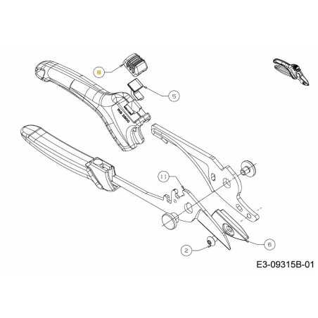 BOUTON : VERROUILLAGE 731-08613A ORIGINAL MTD | NewgardenParts.com