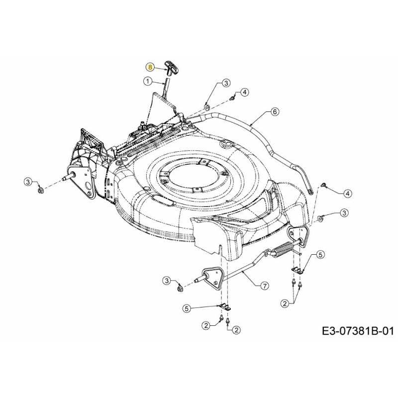 BOUTON : RÉGLAGE : HT : CUB 720-04182A ORIGINAL MTD