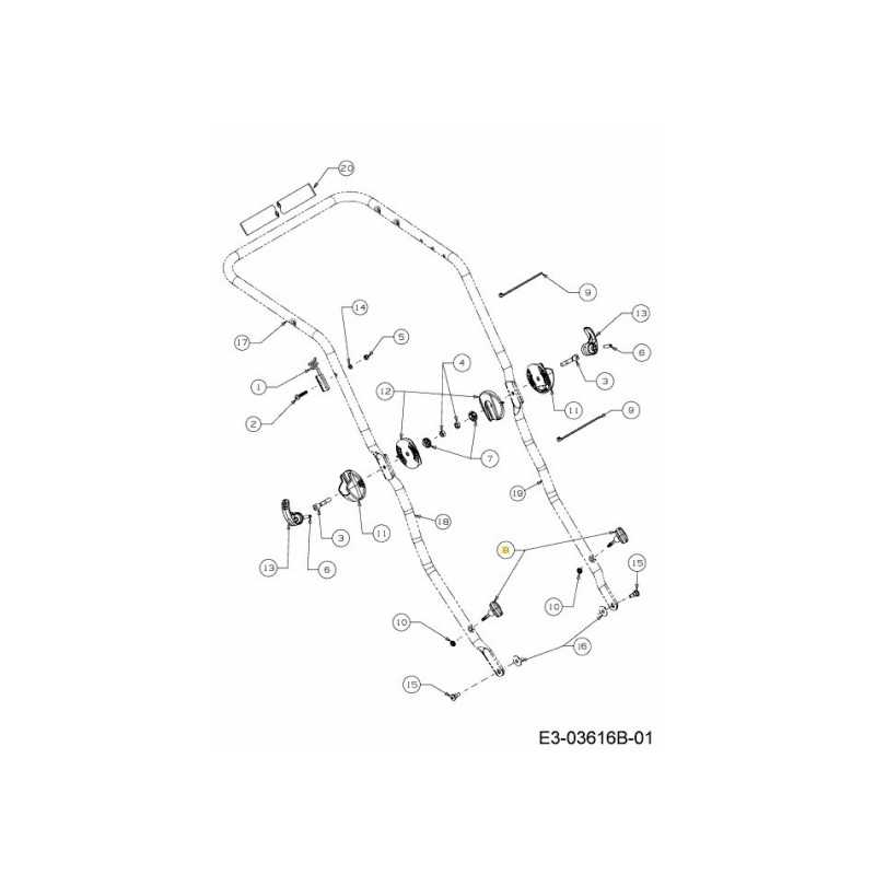 BOUTON : AILETTE : 1/4-20 : 1,80 ROUGE 720-05041B ORIGINAL MTD