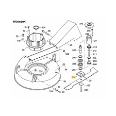 PORTA CUCHILLAS 6150427 ORIGINAL MTD