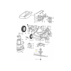 COLLIER DE VERROUILLAGE DE DIFFÉRENTIEL 6912401 ORIGINAL MTD | NewgardenParts.com