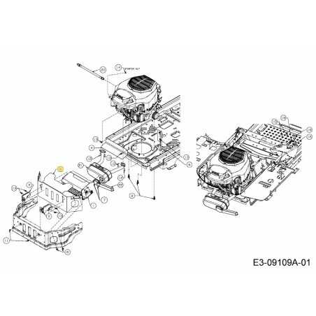 SHIELD CARB 703-09615A ORIGINAL MTD | NewgardenParts.com