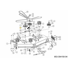 Spannrolle 756-06523 Original MTD | NewgardenParts.com