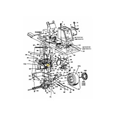 Poulie en V 6,0 x 5/8-36 course 656-0002 d'origine MTD