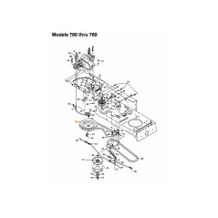PULEGGIA 656-0011 ORIGINALE MTD | NewgardenParts.com